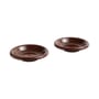 Suppenteller Barro keramik rot / Ø 20 x H 4 cm - Set von 2 - Hay
