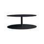 Tavolino Gong Grande metallo nero / Giulio Cappellini, 2004 - Ø 73,5 x H 28 cm / Metallo - Cappellini