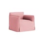 Fauteuil rembourré Mimi tissu rose - Hay
