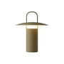 Kabellose, wiederaufladbare Außenlampe Ray metall grün / Ø 21 x H 23,5 cm - Metall - Audo Copenhagen