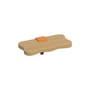 Mensola a muro Bracket Vague by Uchronia legno naturale / L 32 cm - Rovere massello - TIPTOE