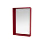 Miroir mural Colour Frame - Shelfie bois rouge / 46,8 x 69,6 x P 9,9 cm - MONTANA