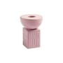 Portacandela Stack ceramica rosa / Ø 7 x H 9 cm - Ceramica - & klevering
