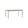 rechteckiger Tisch Ville AV25 holz natur / 150 x 90 cm - &tradition