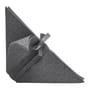 Serviette de table Iittala X Issey Miyake tissu gris - Iittala