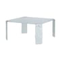 Tavolo quadrato Opalia vetro trasparente / 156 x 156 cm - Glas Italia