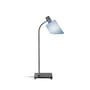 Tischleuchte La Lampe de Bureau glas blau Glas Blaugrau / Charlotte Perriand, 1965 - Nemo