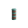 Bougie bloc Column Small cire multicolore / Ø 6,5 x H 15 cm - Hay