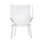 Fauteuil Uncle Jim plastique transparent / Philippe Starck, 2014 - Kartell