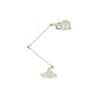 Lampe de table Signal SI333 métal blanc beige / 2 bras - H 60 cm - Design 1950 - Jieldé