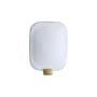 Light Me Tender Vertical LED Wall light glass white gold - DCW éditions