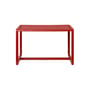 Little Architect Children table wood red / 76 x 55 cm - Ferm Living