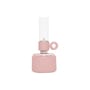 Flamtastique XS Oil lamp plastic material pink / H 22.5 cm - Indoor - Fatboy
