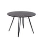 Table ronde Ariete marron métal / Ø 110 - Unopiu