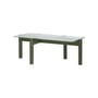 Table basse Kob vert / 105 x 55 x H 40,5 cm - NOO.MA