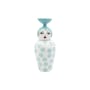Vase Canopie - Kiki céramique bleu / Ø 17 x H 41,6 cm - Seletti