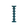 Bougeoir Slave céramique bleu / H 30 cm - Maison Sarah Lavoine