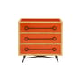 Comò Wellington legno arancione / L 91 x H 86 cm - Jonathan Adler