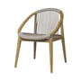 Fauteuil de repas Frida / Corde polypropylène tressée main - Vincent Sheppard