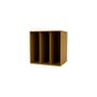 Rangement mural Montana Mini 1104 bois marron / 3 diviseurs - 35 x 35 x P 25 cm - MONTANA
