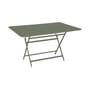Caractère Foldable table metal green / 128 x 90 cm - 6-seater / Metal - Fermob