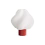 Lampe sans fil rechargeable Soft Serve rouge - CRÈME ATELIER