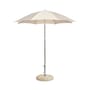 Terrazza - Octagon Parasol textile grey / Ø 200 cm - Hay