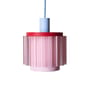 Suspension Gigi Dolce rose n° 4 / Ø 18 x H 21 cm - Plastique recyclé, fabriqué en France - Warren & Laetitia