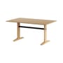 Table rectangulaire Post bois naturel / 160 x 95 cm - 6 places - TIPTOE