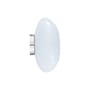 Wandleuchte Melt Surface plastikmaterial weiß / Ø 50 cm - Tom Dixon
