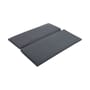 Accessoire  tissu gris / Coussin intégral outdoor - Pour canapé de jardin Crate Lounge sofa - Hay