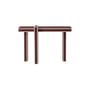 Consolle Lepid legno rosso / L 120 x H 85 cm - Kartell