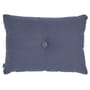 Coussin Dot - Steelcut Trio tissu bleu / 60 x 45 cm - Hay
