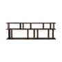 Etagère basse Block bois marron / L 210 x H 70 cm - Ethnicraft