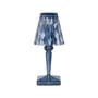 Lampe extérieur sans fil rechargeable Battery LED bleu / Ø 12 x H 26 cm - Recyclé - Kartell