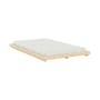 Lit 1 place Dock bois naturel / Pour matelas 120 x 200 cm - KARUP
