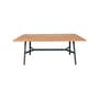 Tavolo rettangolare So'O legno nero / 180 x 90 cm - da 6 a 8 persone - Fermob