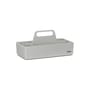 Bac de rangement Toolbox RE plastique gris / Recyclé - 32 x 16 cm / Arik Levy, 2010 - Vitra