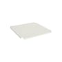 Deckel  metall weiß / Für Korb Colour Crate Large Square 42,5 x 42,5 cm - Hay