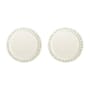 Piatto Folk Large ceramica verde / Set di 2 - Ø 27,5 cm - & klevering