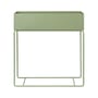Plant Box Standing flowerpot metal green / Storage - W 60 x H 65 cm x D 25 cm - Ferm Living