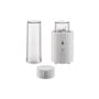 Plissé Personal blender plastic material white / 380W - Container 550ml / UK VERSION - Alessi