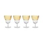 Weinglas Yam 05 glas gelb / Set von 4 - Serax