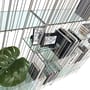  Accessory glass green transparent / Set 6 shelves for Metrica Wall A Bookcase - Dep. 12 cm - Mogg
