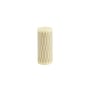 Blockkerze Column wachs bunt / Ø 6,5 x H 15 cm - Hay