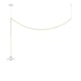 Deckenleuchte Celing Lamp n°4 metall beige / H 95 x B 149,5 cm - valerie objects