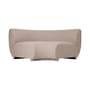 Sofa modulierbar  Rico textil beige / Modul Breitwinkel 90° - UK Version - Ferm Living