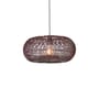 Sospensione Arizona fibre marrone / Ø 50 cm - Rattan - GOOD&MOJO