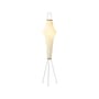 Stehleuchte Akari 14A papierfaser beige /Isamu Noguchi, 1951 - Ø 51 x H 158 cm - Vitra