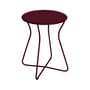 Tabouret Cocotte métal violet / Table d'appoint - H 45 cm - Fermob